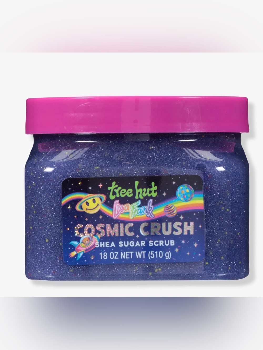 Final Price Drop New Tree Hut x Lisa Frank Cosmic Crush Shea Sugar Scrub - Picture 2 of 4